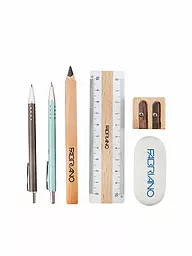 FABRIANO | Schreibset in Leinentasche | Multicolor