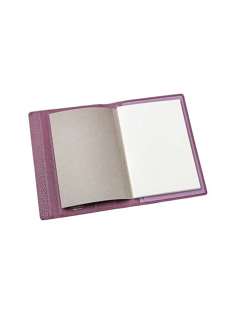 FABRIANO | Soporte de cuero acolchado A5 púrpura | 