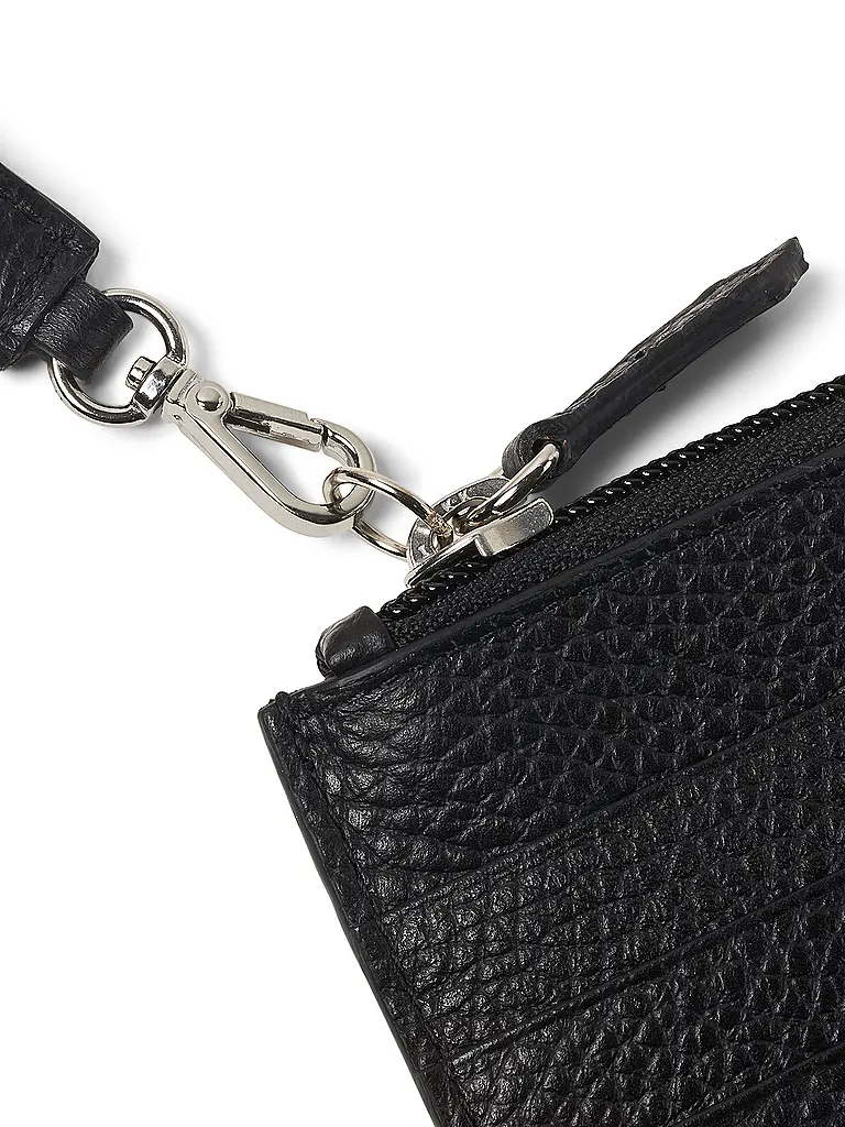 FABRIANO | Tarjetero con cremallera Black | 