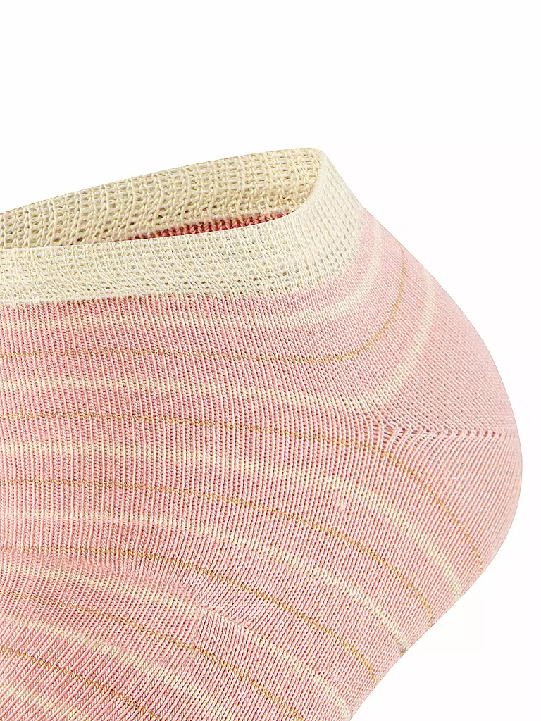 FALKE |  Sneaker Socken " Strip Shimmer " blossom | Rosa
