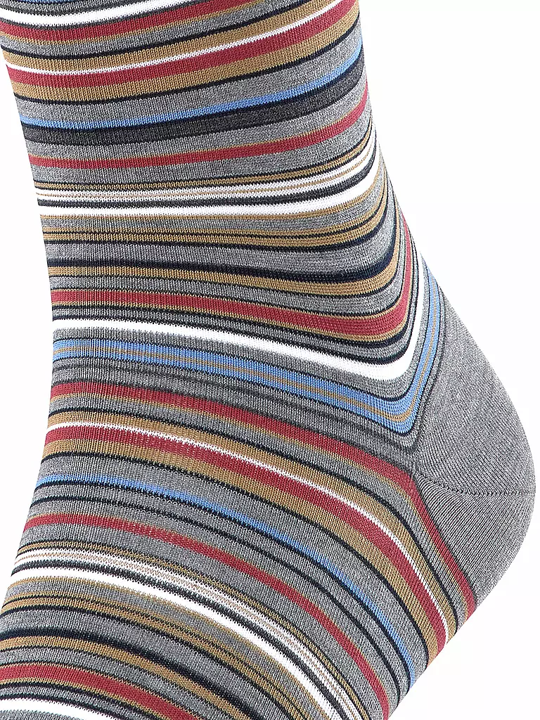 FALKE |  Socken "Microblock" 14041 (steel mel.) | Gris