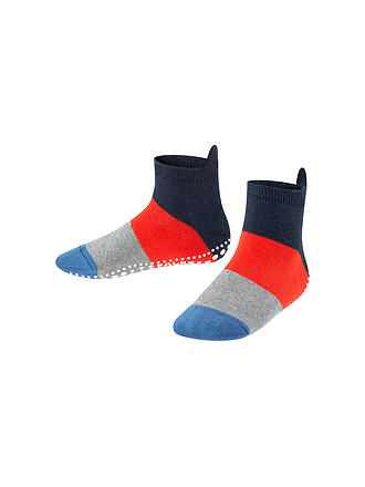 FALKE | Calcetines ABS para niño "Quarter Ringel" azul marino m