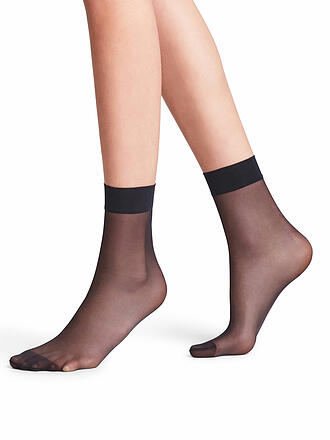 FALKE | Calcetines SEIDENGLATT 15 DEN marino
