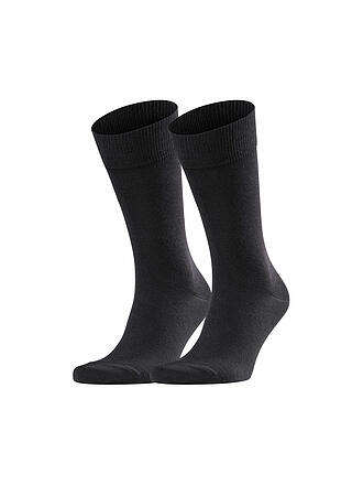 FALKE | Calcetines Paquete de 2 "Happy" (negro)