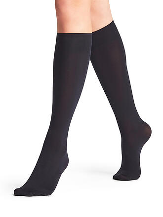 FALKE | Calcetines hasta la rodilla SEIDENGLATT 40 DEN marine