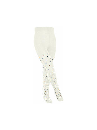 FALKE | Medias para niños MULTIDOT color blanco hueso