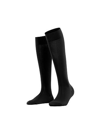 FALKE | Calcetines hasta la rodilla COTTON TOUCH negros