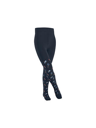 FALKE | Mallas para niños LITTLE FLOWERS space blue