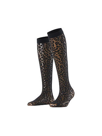 FALKE | Calcetines hasta la rodilla WILD BREED 20 DEN negro