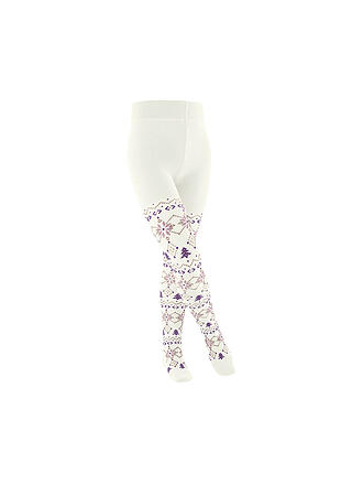 FALKE | Mallas infantiles NORDIC FAIR ISLE blanco roto