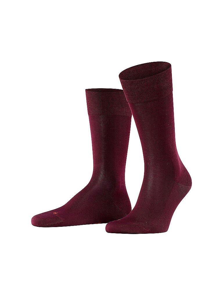 Calcetines SENSITIV MALAGA barolo rojo oscuro 39-42