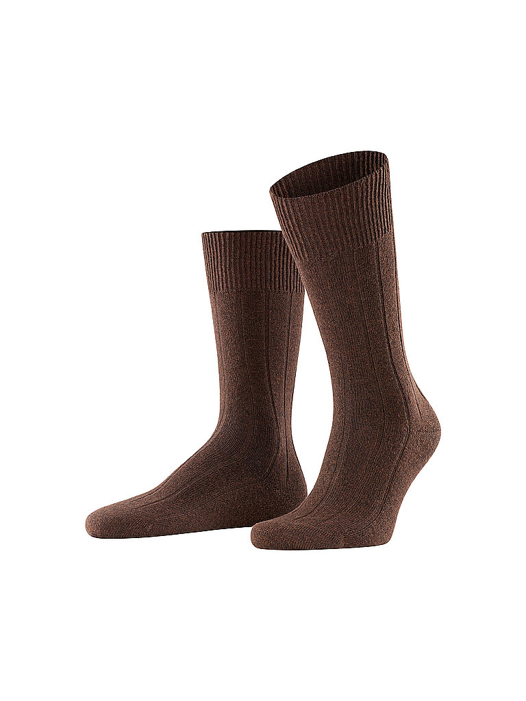 Calcetines LHASA RIB marrón marrón 47-50