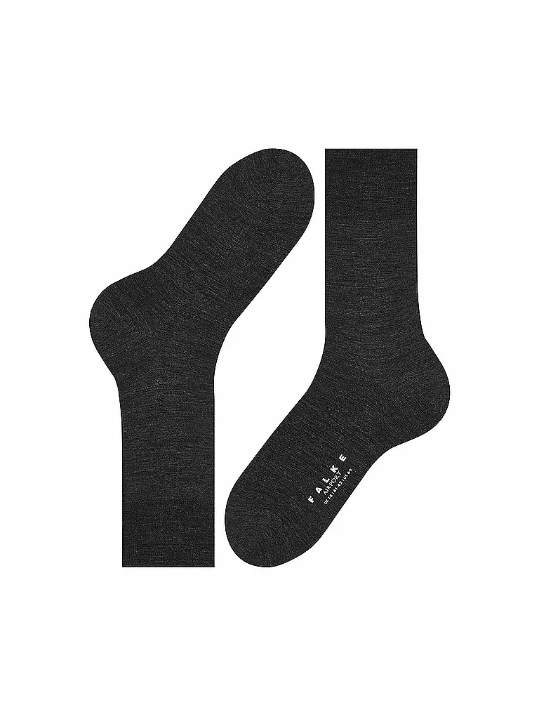 FALKE | Calcetines "Airport 14435" antracita mel | Gris