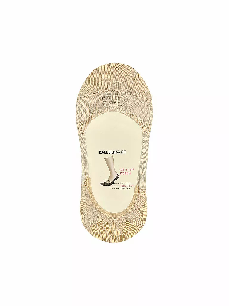 FALKE | Calcetines - Füsslinge Step Medium Cut crema | Crema