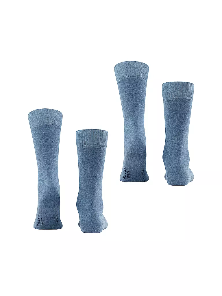 FALKE | Calcetines 2 unidades Pkg HAPPY light denim | Azul
