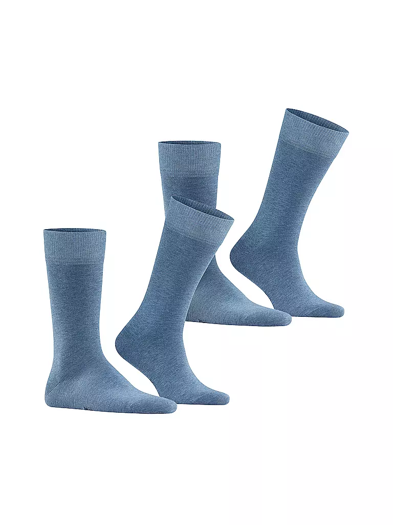 FALKE | Calcetines 2 unidades Pkg HAPPY light denim | Azul