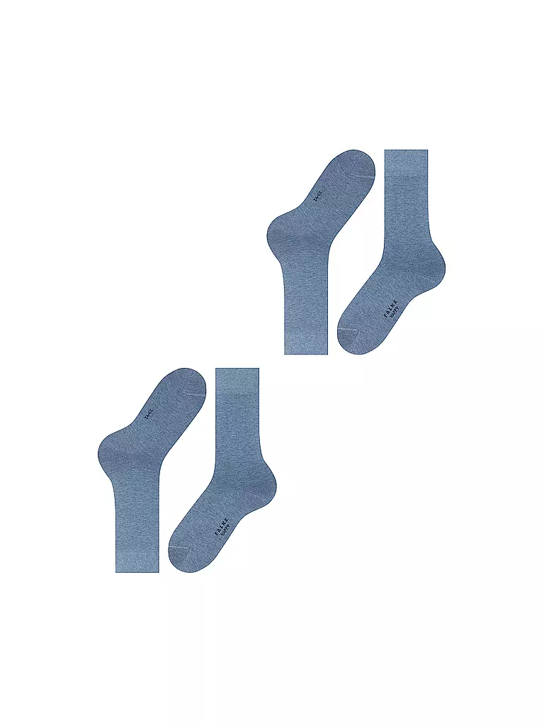 FALKE | Calcetines 2 unidades Pkg HAPPY light denim | Azul