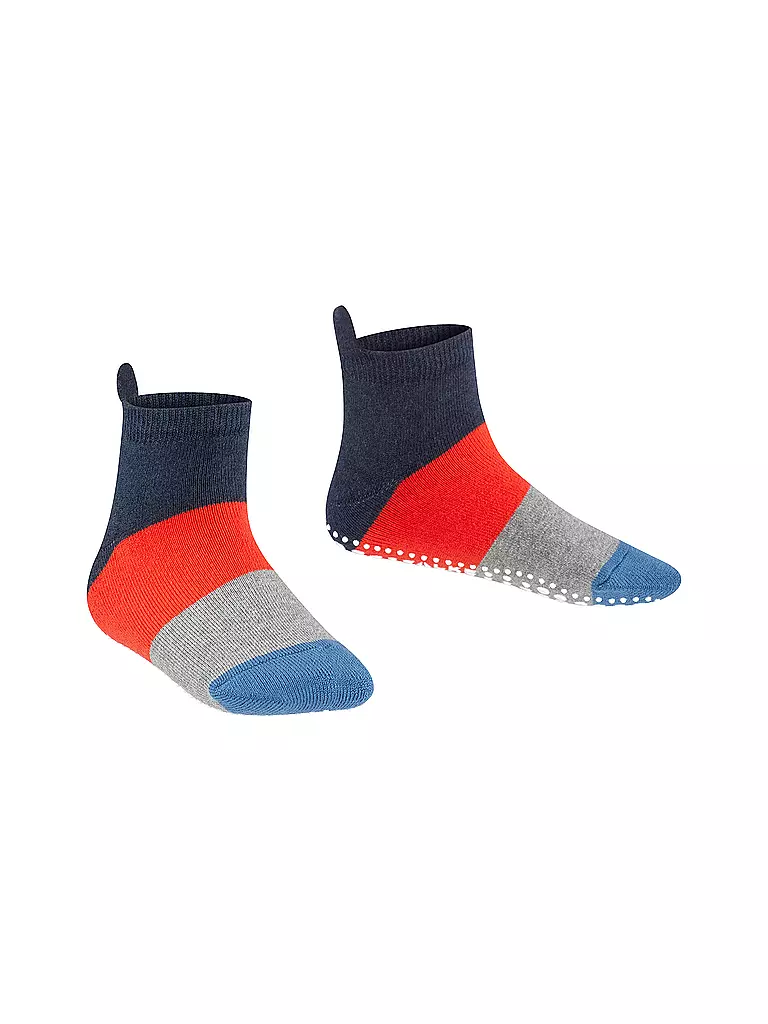 FALKE | Calcetines ABS para niño "Quarter Ringel" azul marino m | 