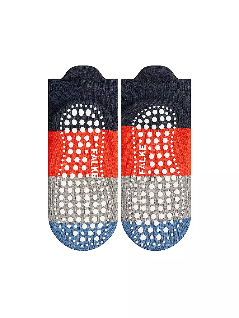 FALKE | Calcetines ABS para niño "Quarter Ringel" azul marino m | 