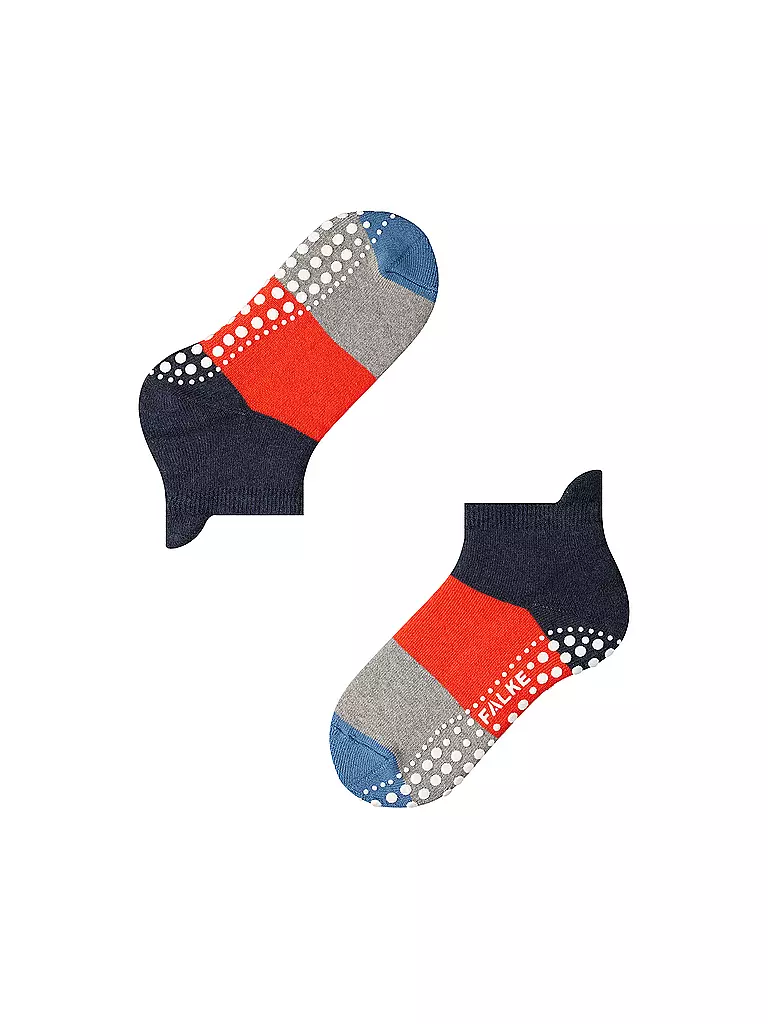 FALKE | Calcetines ABS para niño "Quarter Ringel" azul marino m | 