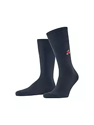 FALKE | Calcetines AIRPORT X-MAS CAR space blue | Azul oscuro