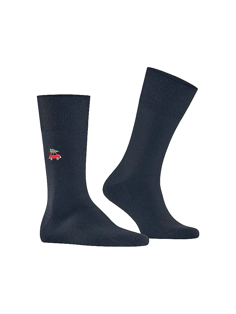 FALKE | Calcetines AIRPORT X-MAS CAR space blue | 