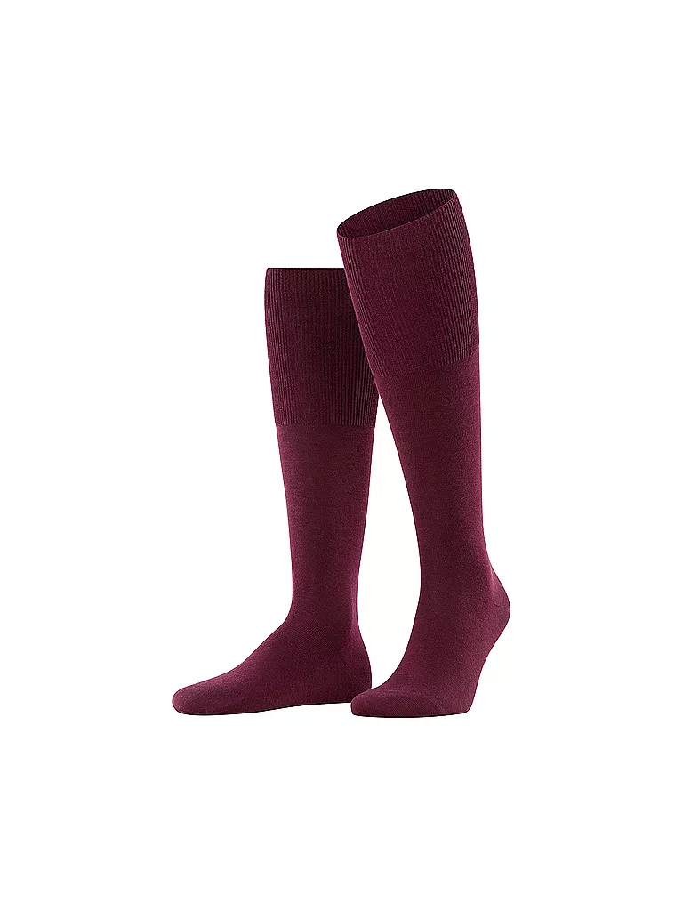 FALKE | Calcetines AIRPORT | Rojo oscuro