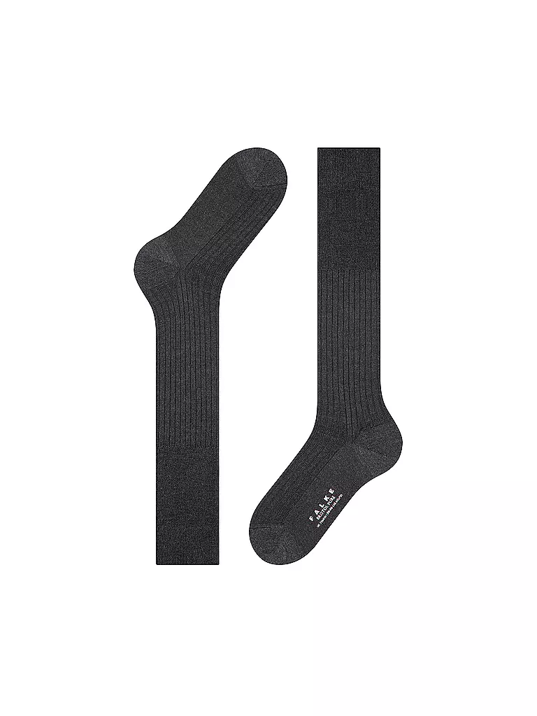 FALKE | Calcetines altos BRISTOL antracita mel. | 