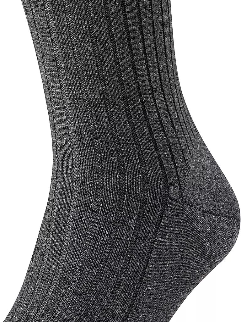 FALKE | Calcetines altos BRISTOL antracita mel. | 