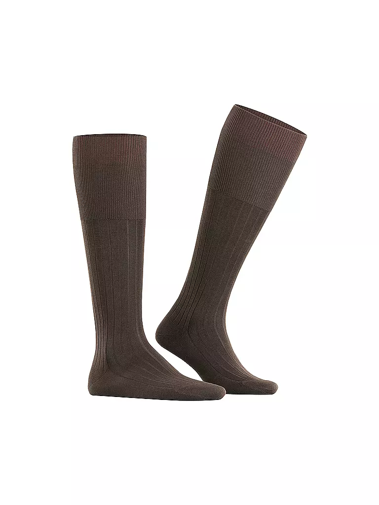 FALKE | Calcetines altos MILANO marrón | 