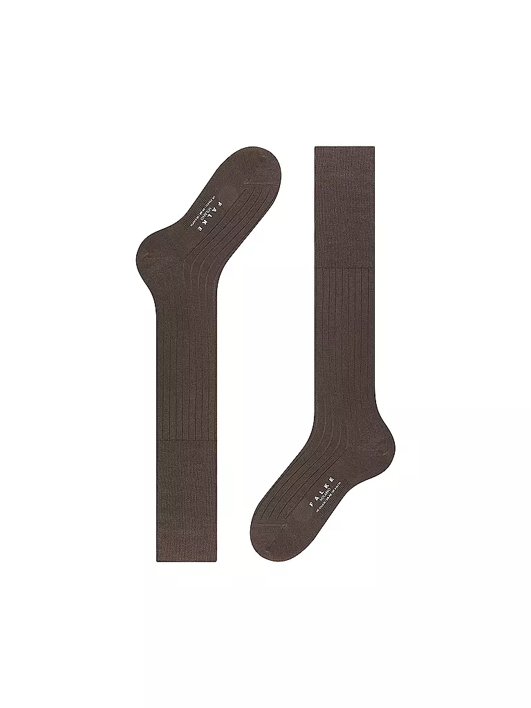 FALKE | Calcetines altos MILANO marrón | 