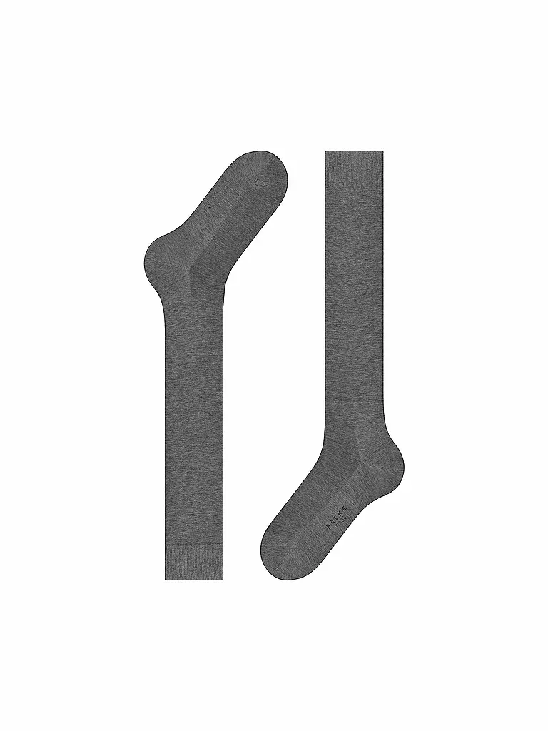 FALKE | Calcetines altos TIAGO steel melange | 
