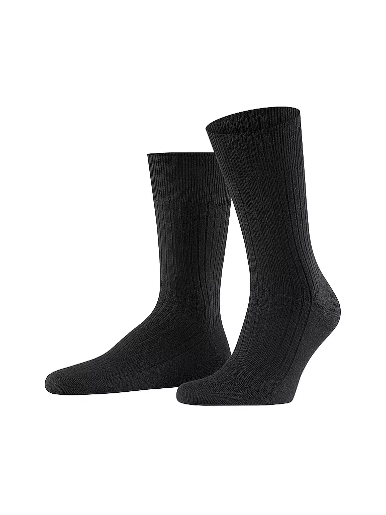 FALKE | Calcetines BRISTOL PURE black | Negro