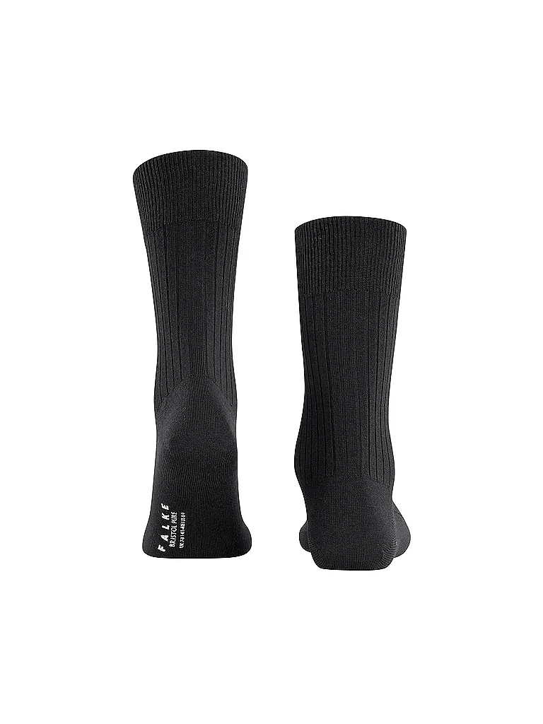 FALKE | Calcetines BRISTOL PURE black | Negro