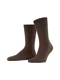 FALKE | Calcetines BRISTOL PURE marrón | Marrón