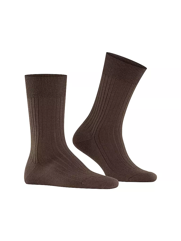 FALKE | Calcetines BRISTOL PURE marrón | 