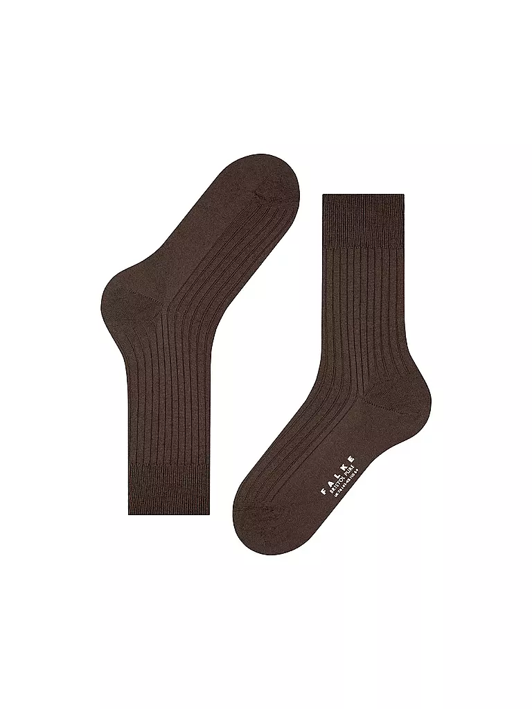 FALKE | Calcetines BRISTOL PURE marrón | 