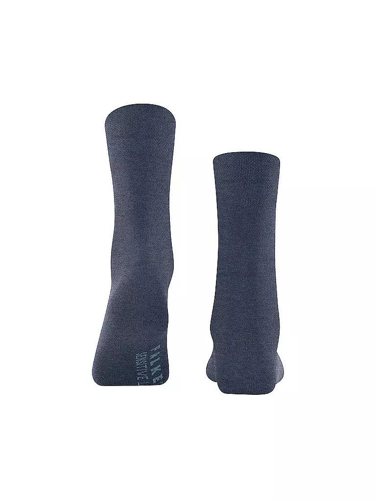 FALKE | Calcetines Calcetines SENSITIVE LONDON azul oscuro jaspeado. | Azul