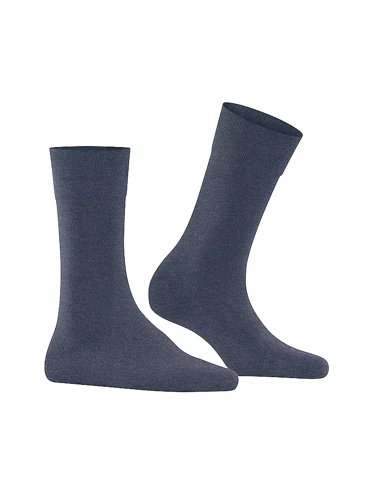 FALKE | Calcetines Calcetines SENSITIVE LONDON azul oscuro jaspeado. | Azul