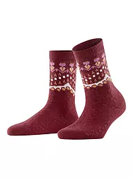 FALKE | Calcetines cayenne | Rojo oscuro
