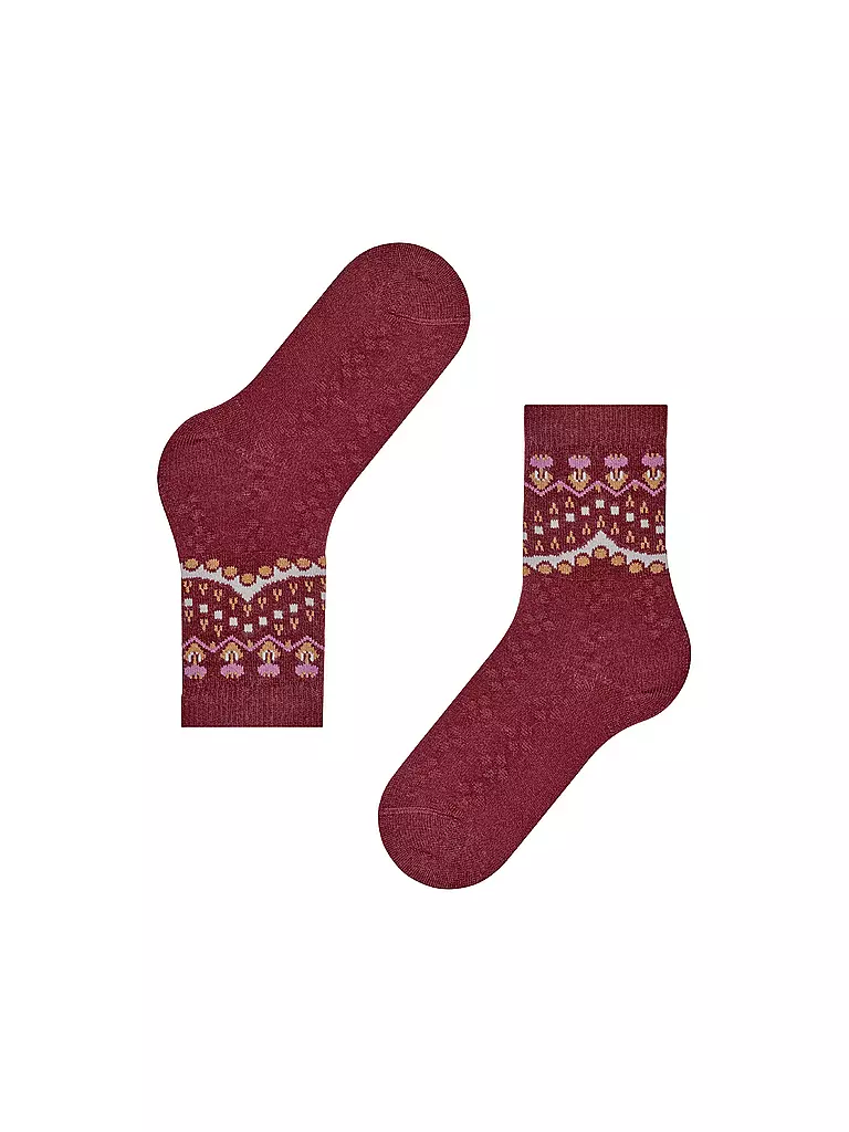 FALKE | Calcetines cayenne | Rojo oscuro