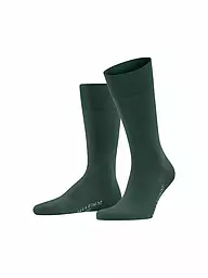 FALKE | Calcetines Cool 24/7 scarlet | Verde oscuro