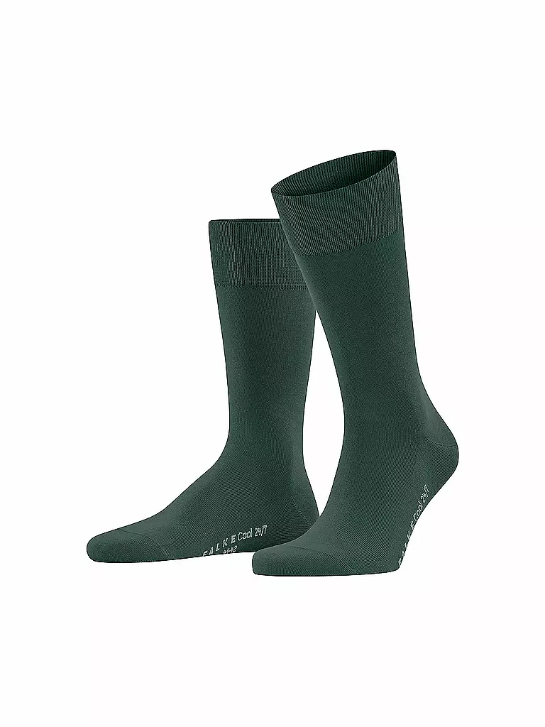 FALKE | Calcetines Cool 24/7 verde cazador | Verde oscuro