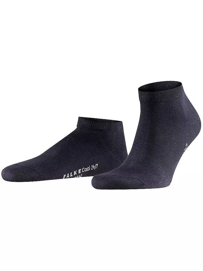 FALKE | Calcetines cortos "Cool 24/7" 13288 azul marino oscuro | Azul
