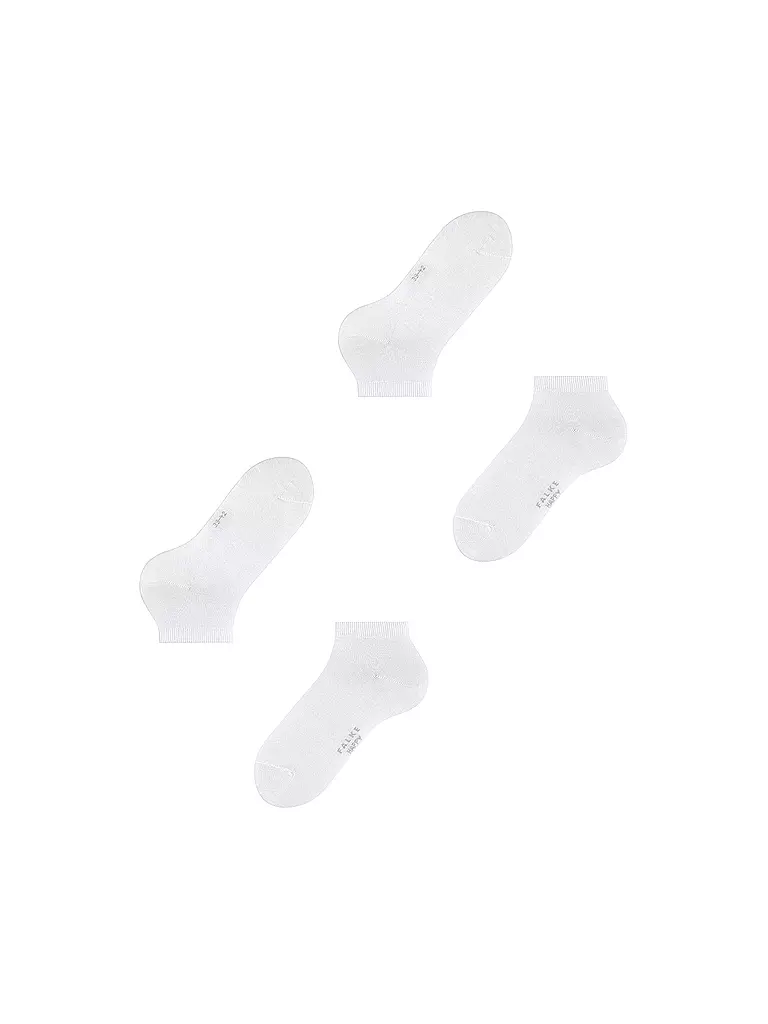 FALKE | Calcetines cortos 2 unidades "Happy" (blanco) | 
