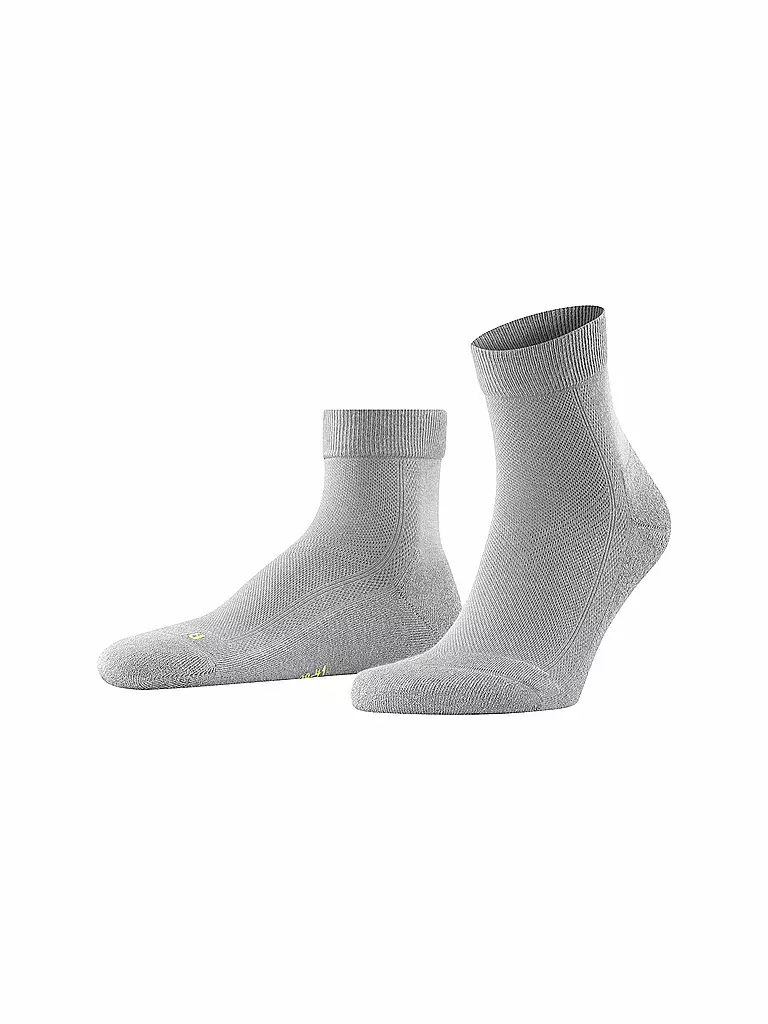 FALKE | Calcetines cortos COOL KICK gris claro jaspeado | Gris claro
