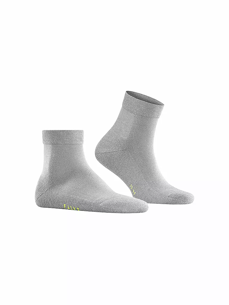 FALKE | Calcetines cortos COOL KICK gris claro jaspeado | 