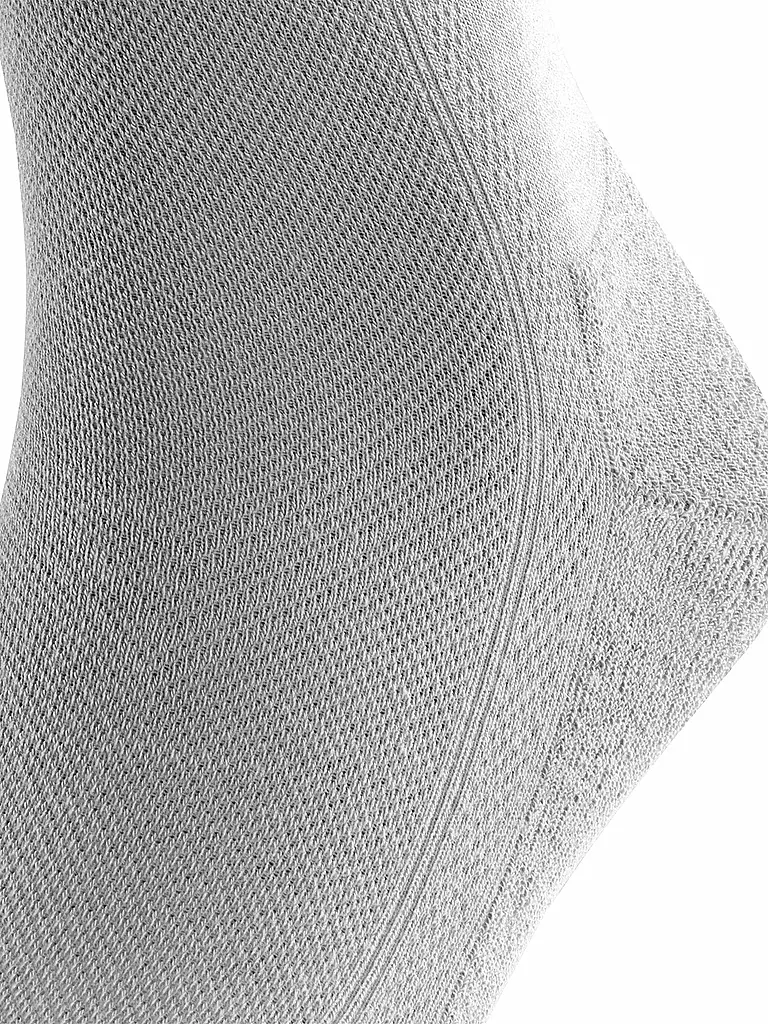 FALKE | Calcetines cortos COOL KICK gris claro jaspeado | 