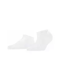FALKE | Calcetines cortos Shiny white | Blanco