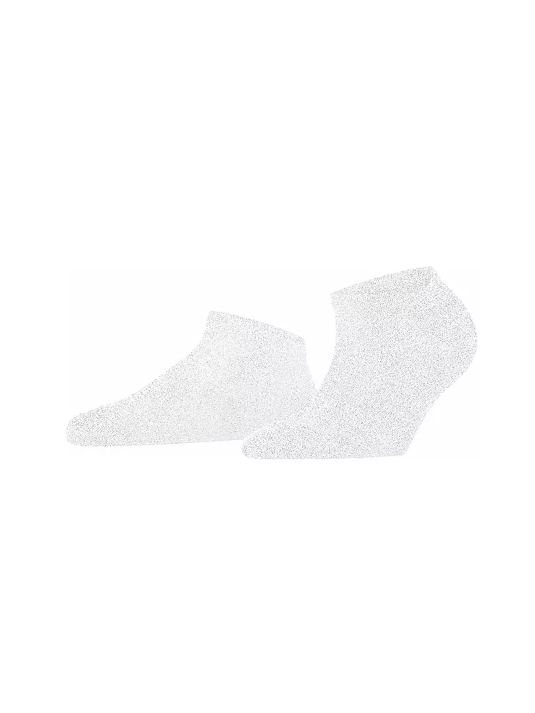 FALKE | Calcetines cortos Shiny white | Blanco